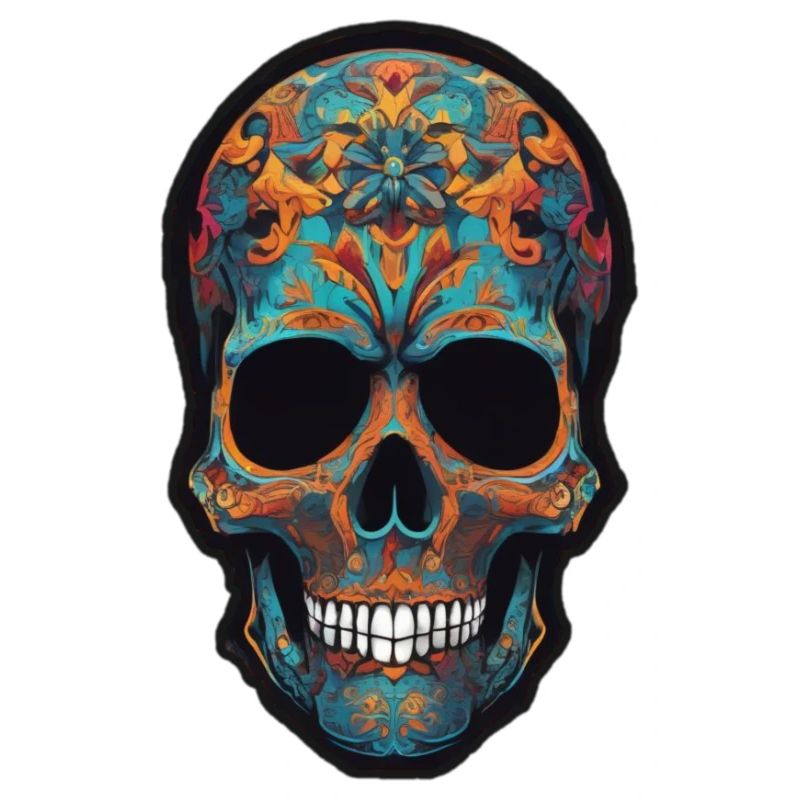 Trendiges Skull-Design