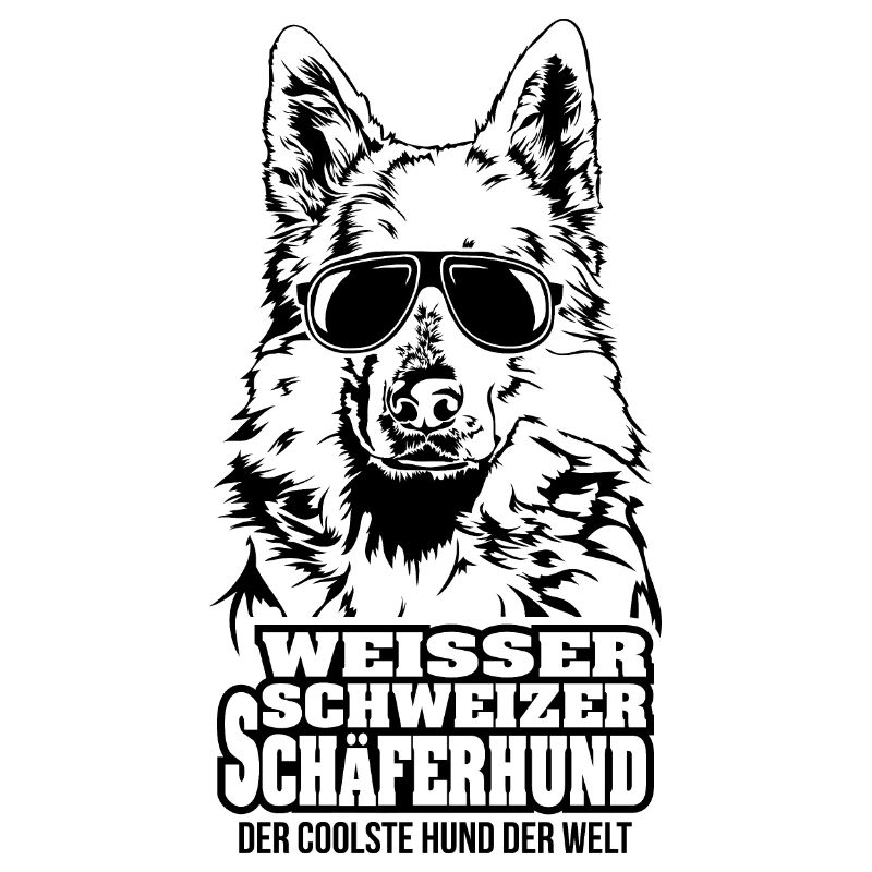 WEISSER SCHWEIZER SCHÄFERHUND coolster Hund Hunde