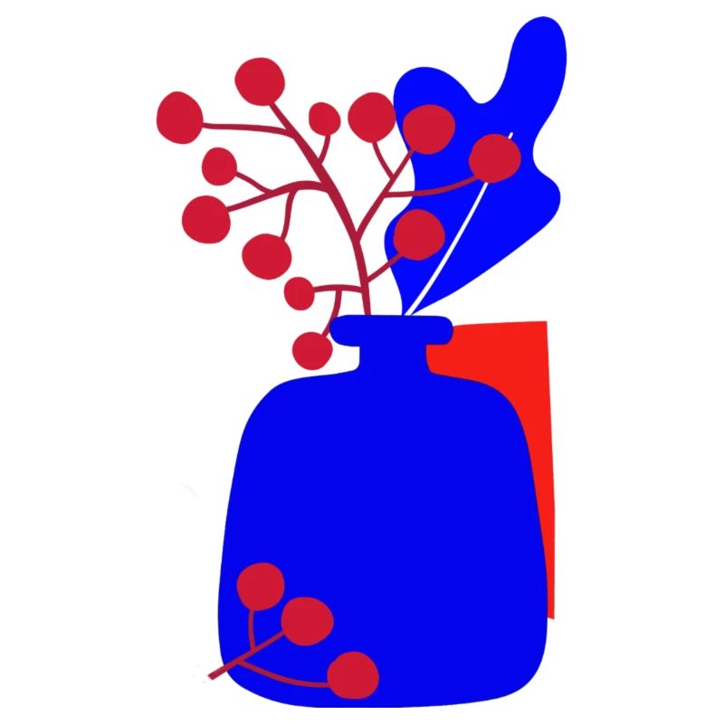 Illustration de Noël moderne