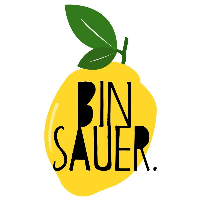 Bin sauer - Zitrone - Schlechte Laune - Statement