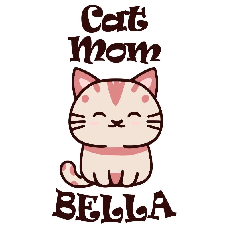 Bella Surname First name with cat