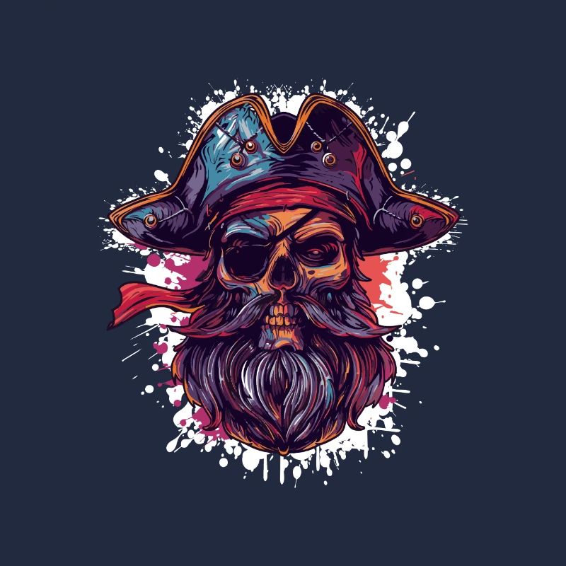 Pirate Skull Captain