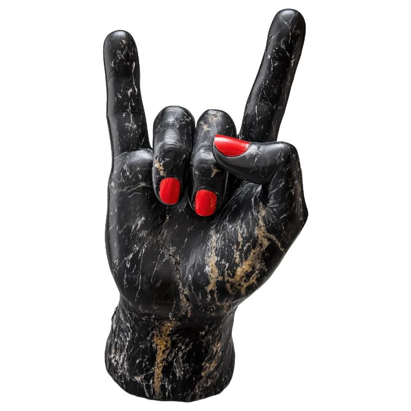 Rockhand Marble Print