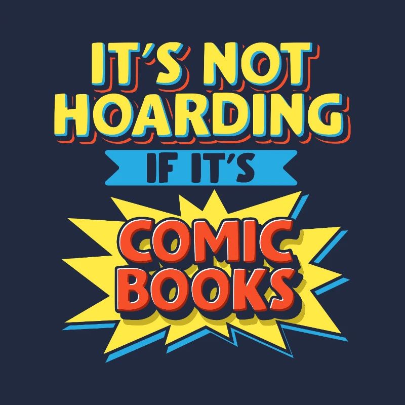 Ce n’est pas de l’accumulation si c’est du comic books art tee