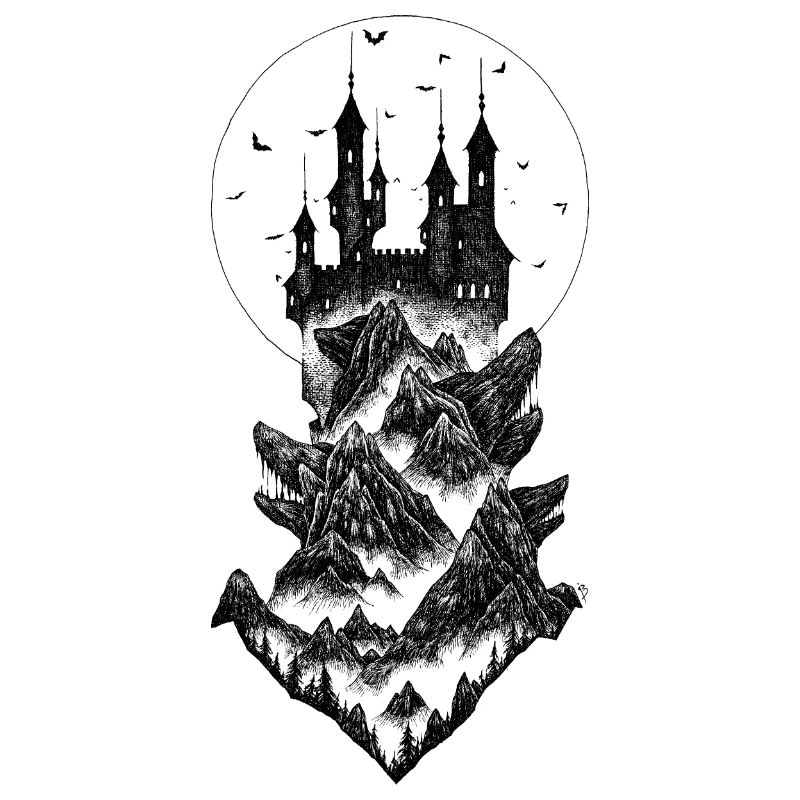 Château de Dracula - noir