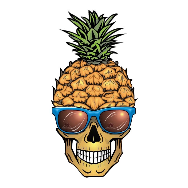 Ananas-Schädel