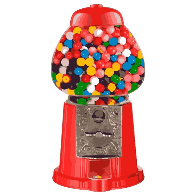 Gumball vending machine