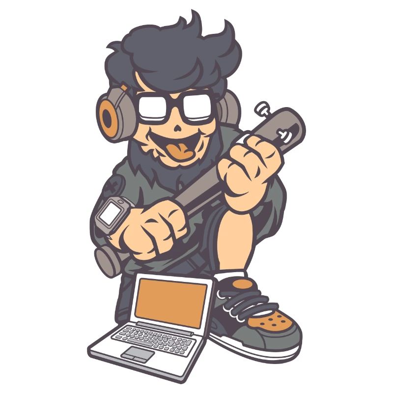 Jugendlicher Technik