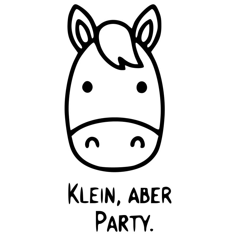 Süßes Pferd | Klein, aber Party!