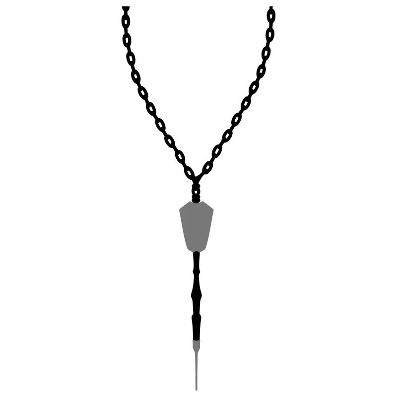 pendentif dart bijoux collier tour de cou flèches d