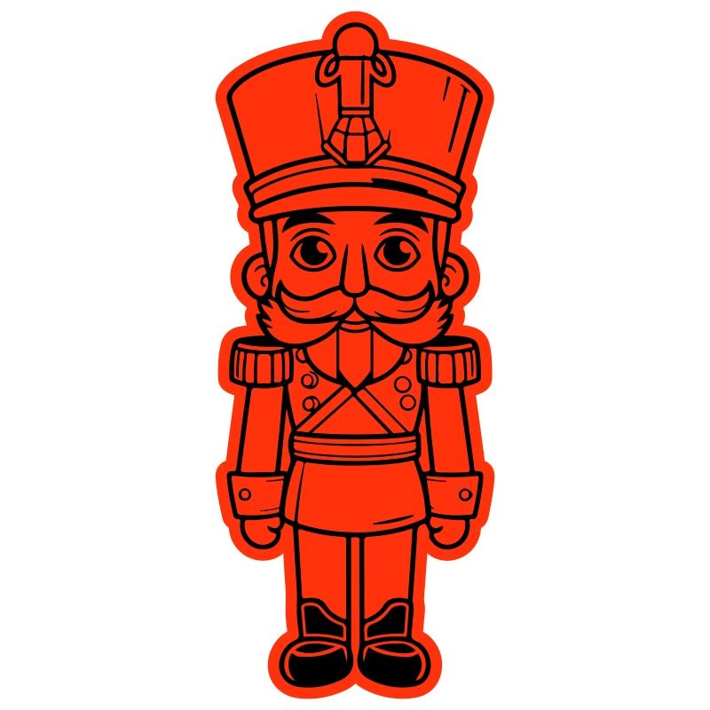 Nutcracker Christmas Icon