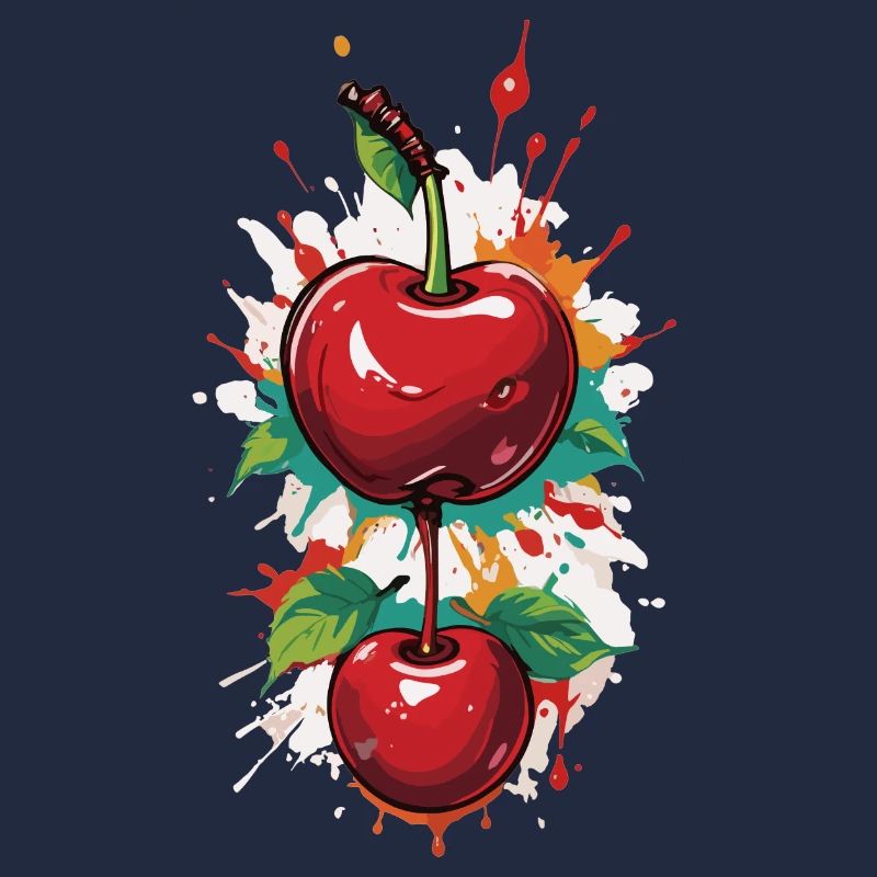 Rote Kirsche Cherries Kirschen Cherry