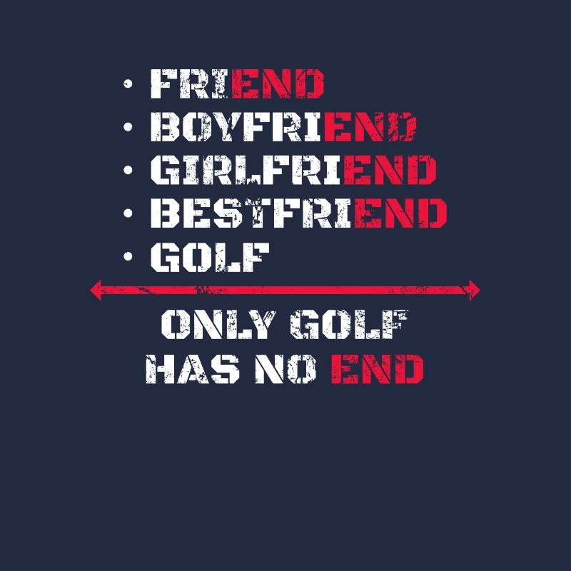 Seul le golf n’a pas de fin golfeur golfeurs