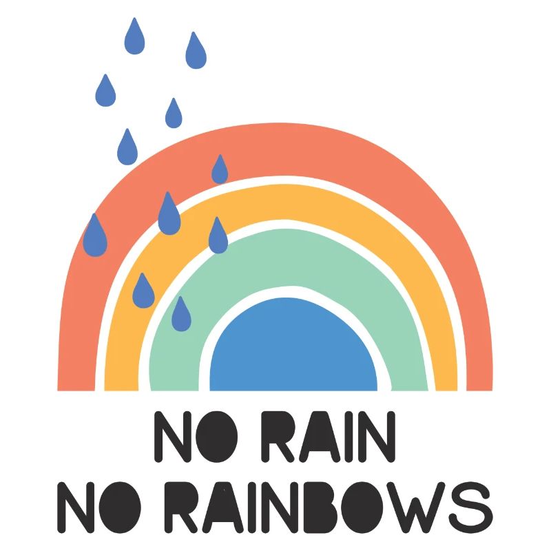 Pas de pluie pas d’arcs-en-ciel
