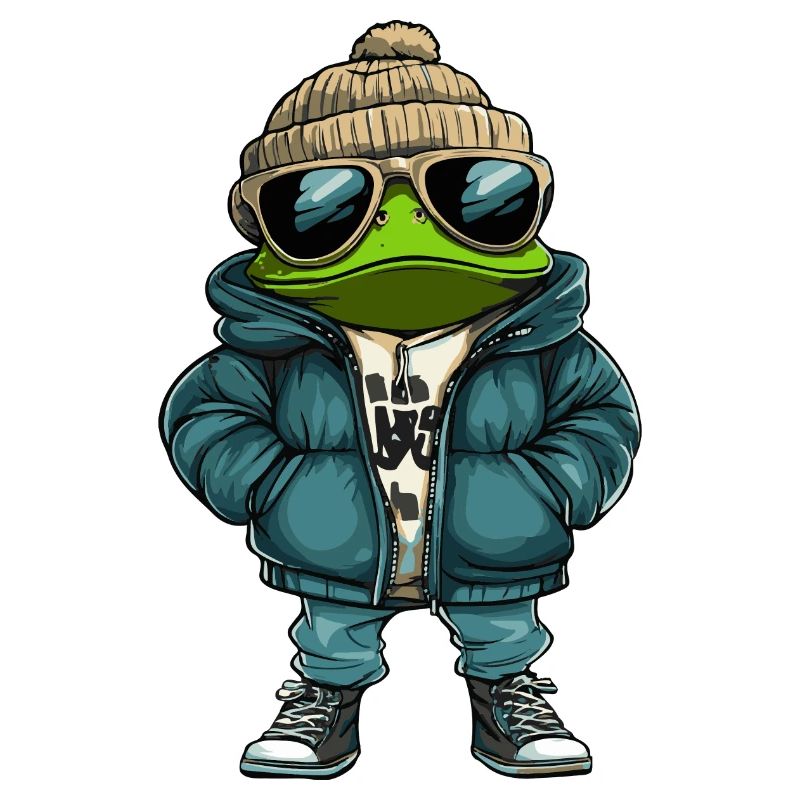 Frog Winter Comic