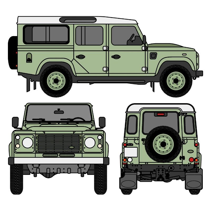 Defender 110 - Sides