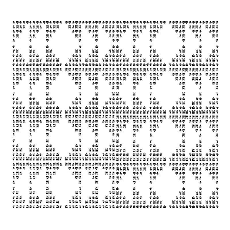 Unique D-pattern