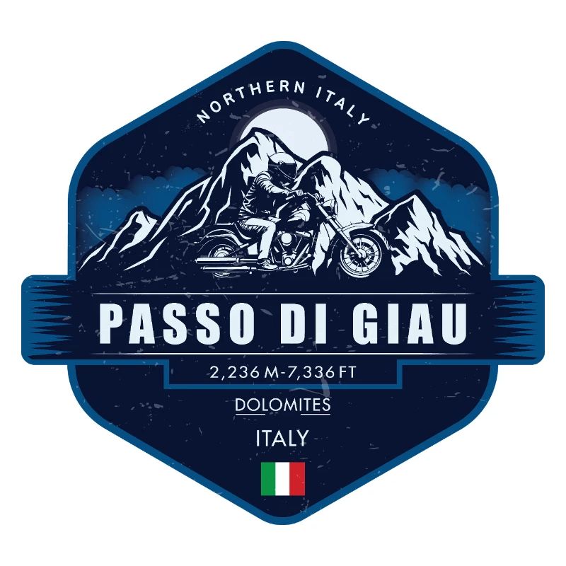 Passo di Giau , Scenic Dolomites Mountain Pass, 