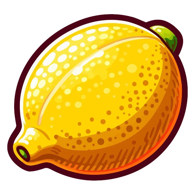 Lemon Pop Art Yellow