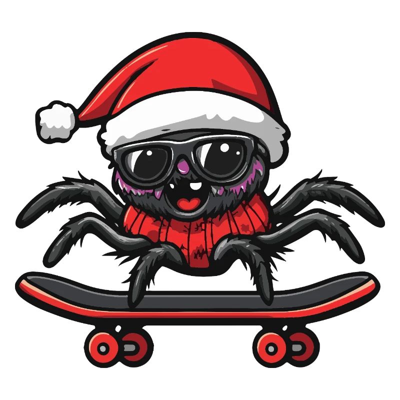 Tarentule Noël drôle
