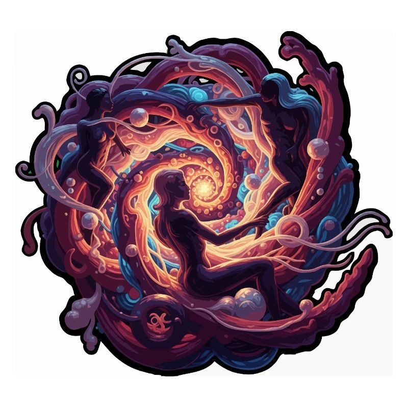 Dancing Cosmic Vortex