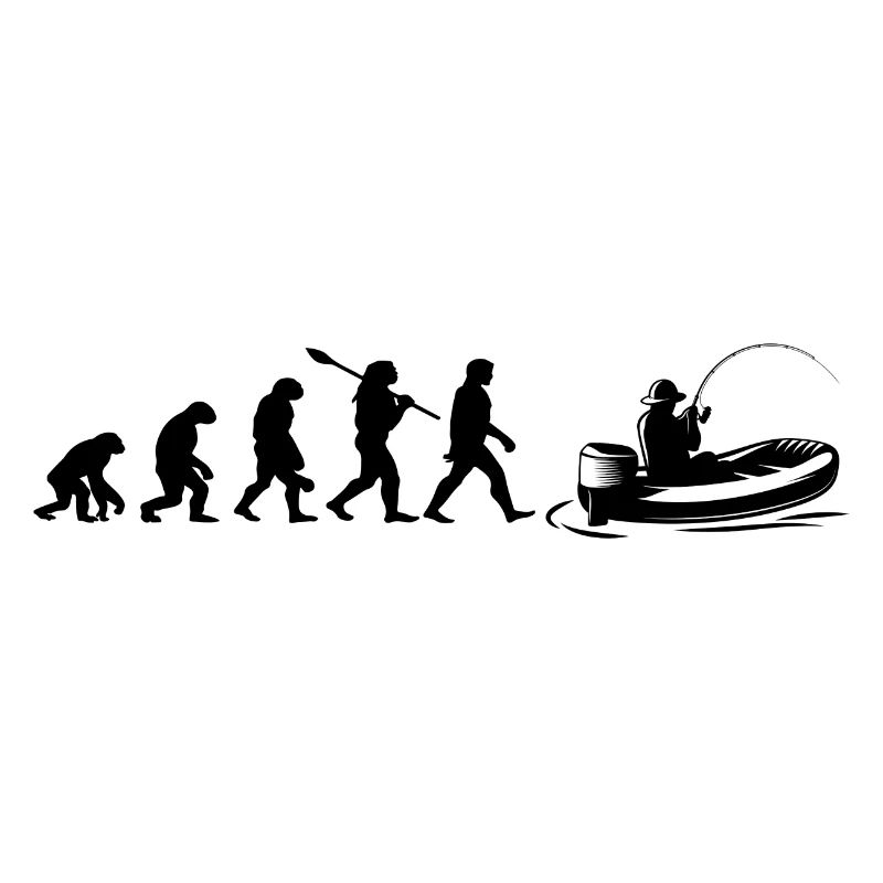 Evolution Fischerboot | Fischer Geschenk