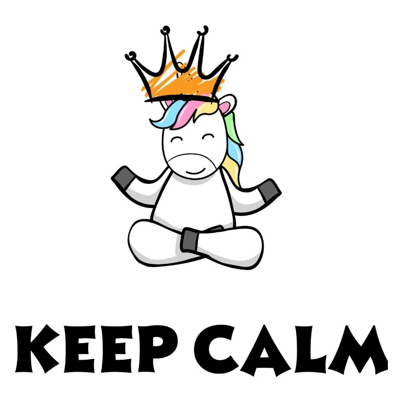 keep calm Einhorn