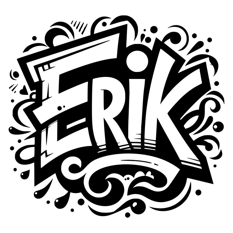 Erik Nom Prénom Graffiti