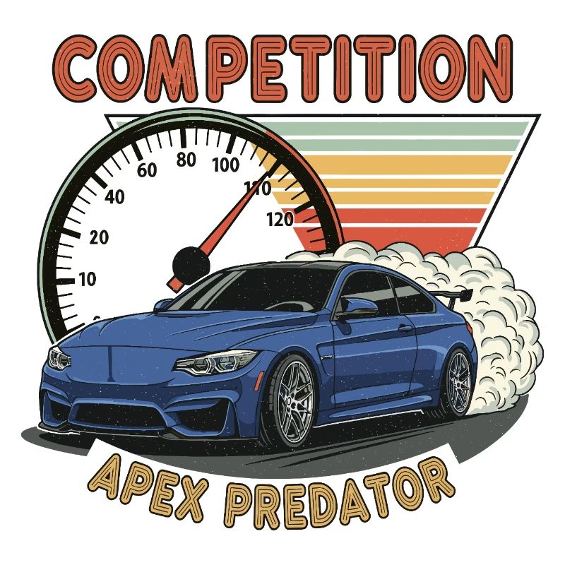 Voiture de drift de compétition