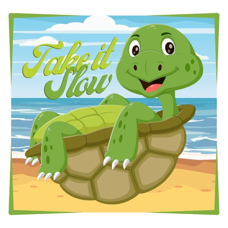 Allez-y doucement – Chill Turtle