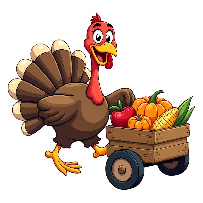 Thanksgiving Drôle Dinde de Thanksgiving