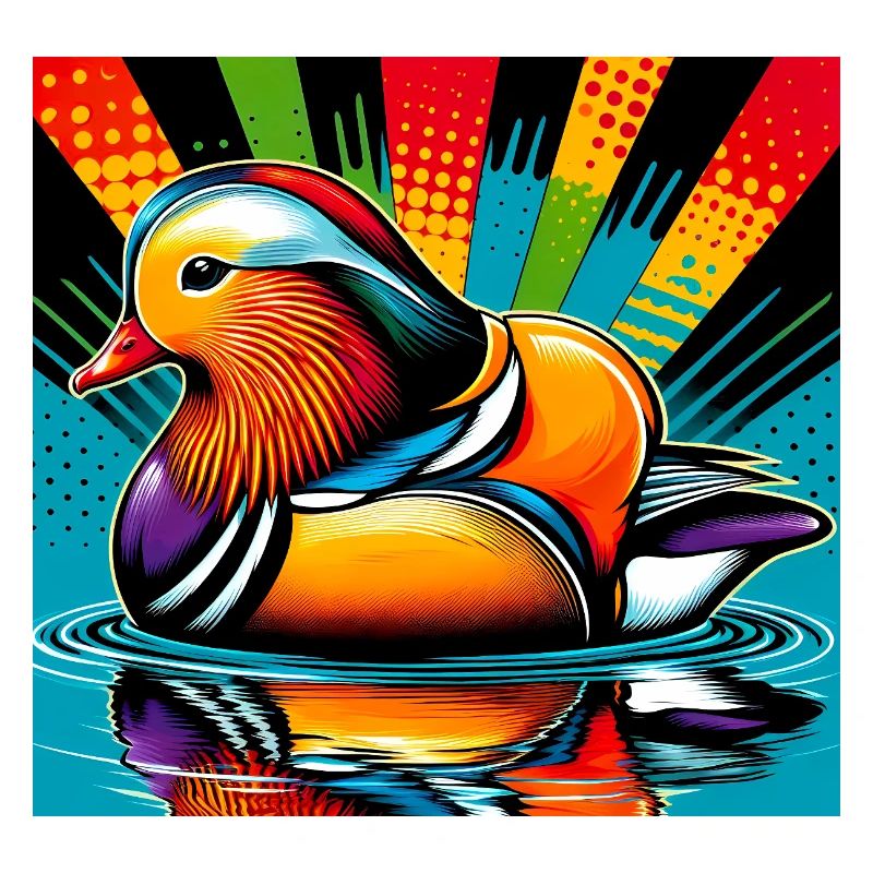 Mandarin duck