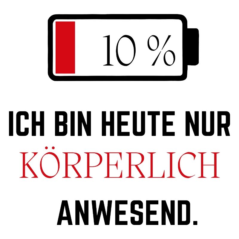 Ich bin heute nur körperlich anwesend - Lustig