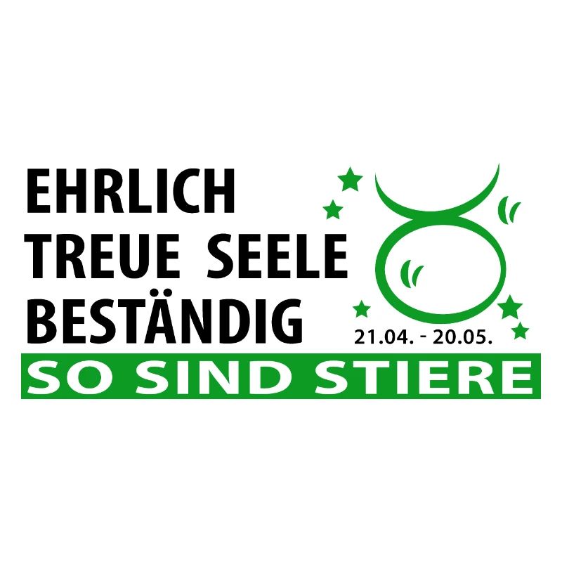 Sternzeichen Stier - Eigenschaften