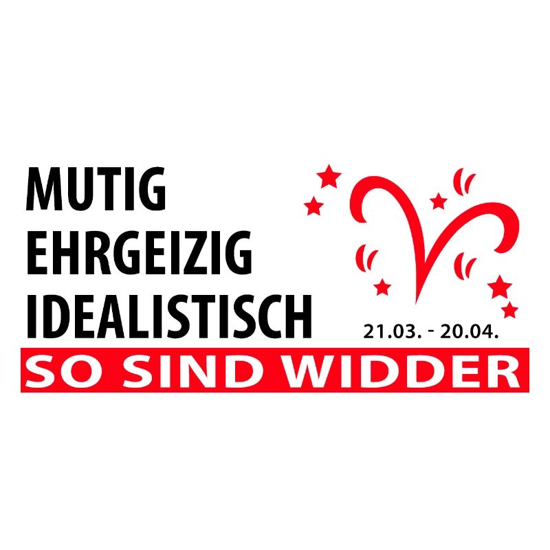 Sternzeichen Widder - Eigenschaften