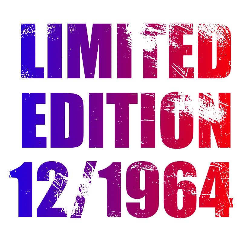60e anniversaire Edition limitée 12/1964