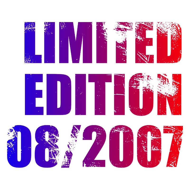 18e anniversaire Edition limitée 08/2007