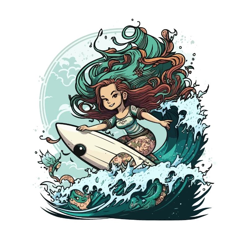 Sirène de surf