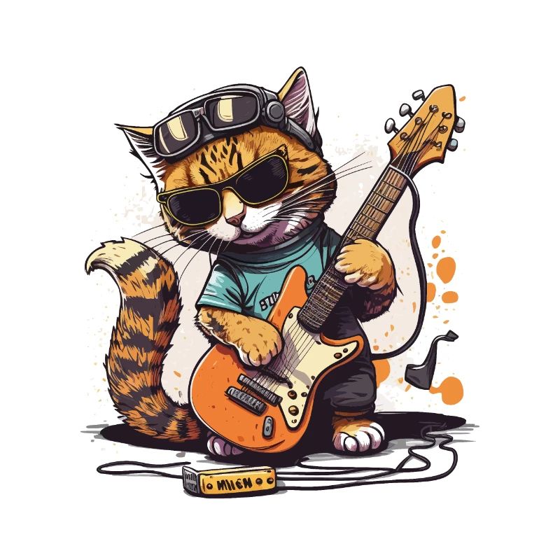 Guitar Cat