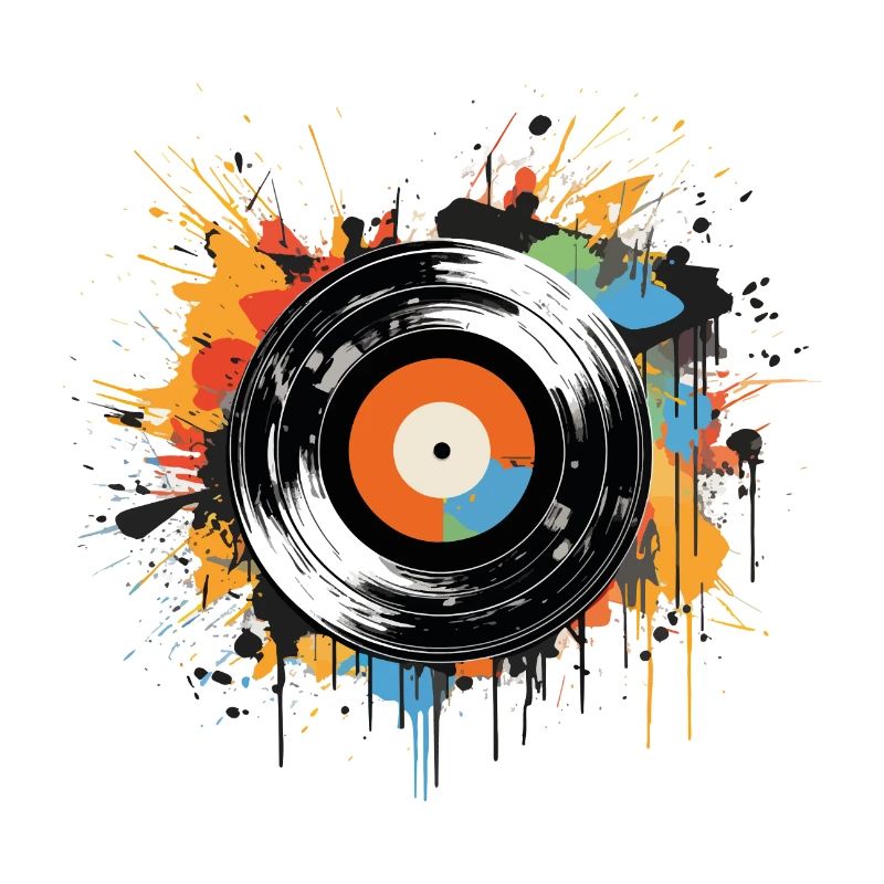 Disque Vinyle LP Platine Rétro