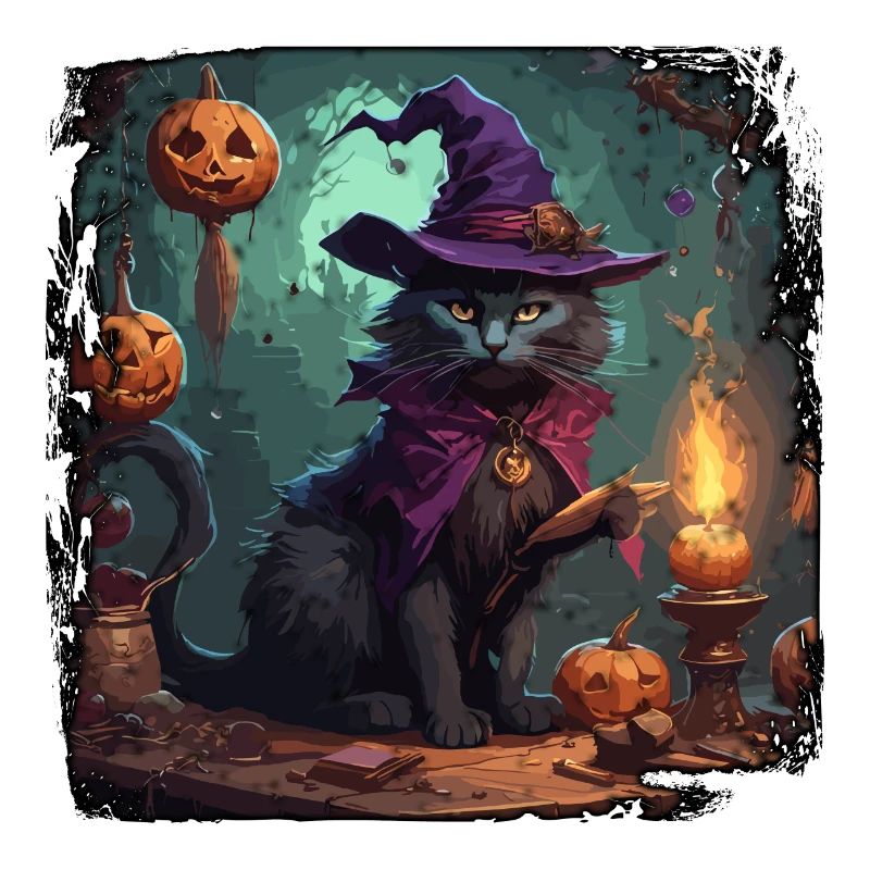 Manuel de la sorcière / grimoire / Halloween / automne
