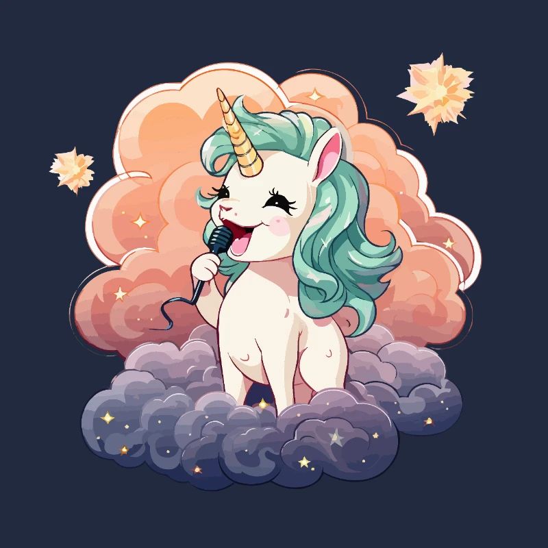 Himmlisches Ständchen Einhorn