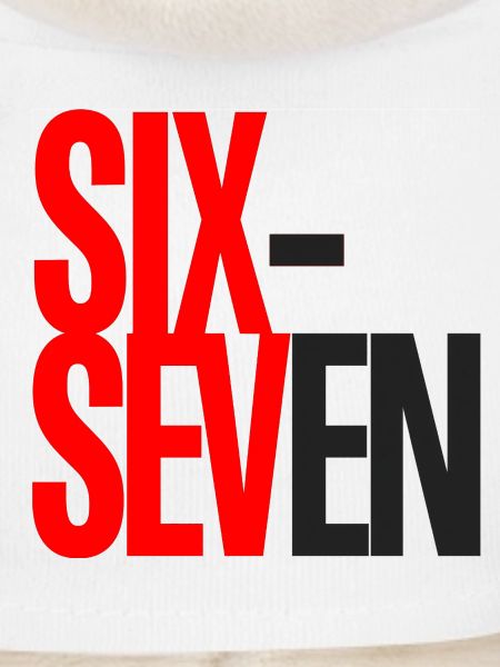 Sechs- und Sieben-Typografie-Logo