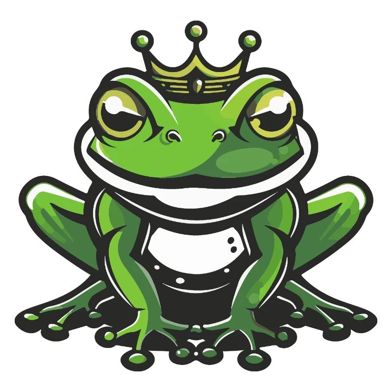 Frog Head Crown