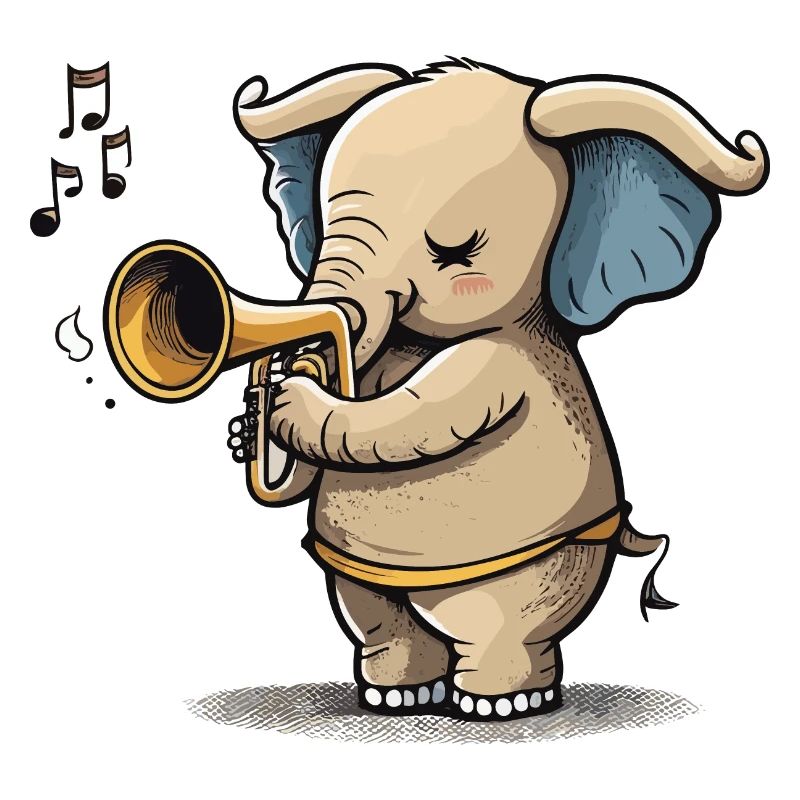 Trumpet Elephant