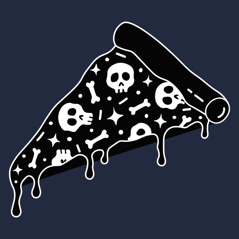 Skull pizza lovers