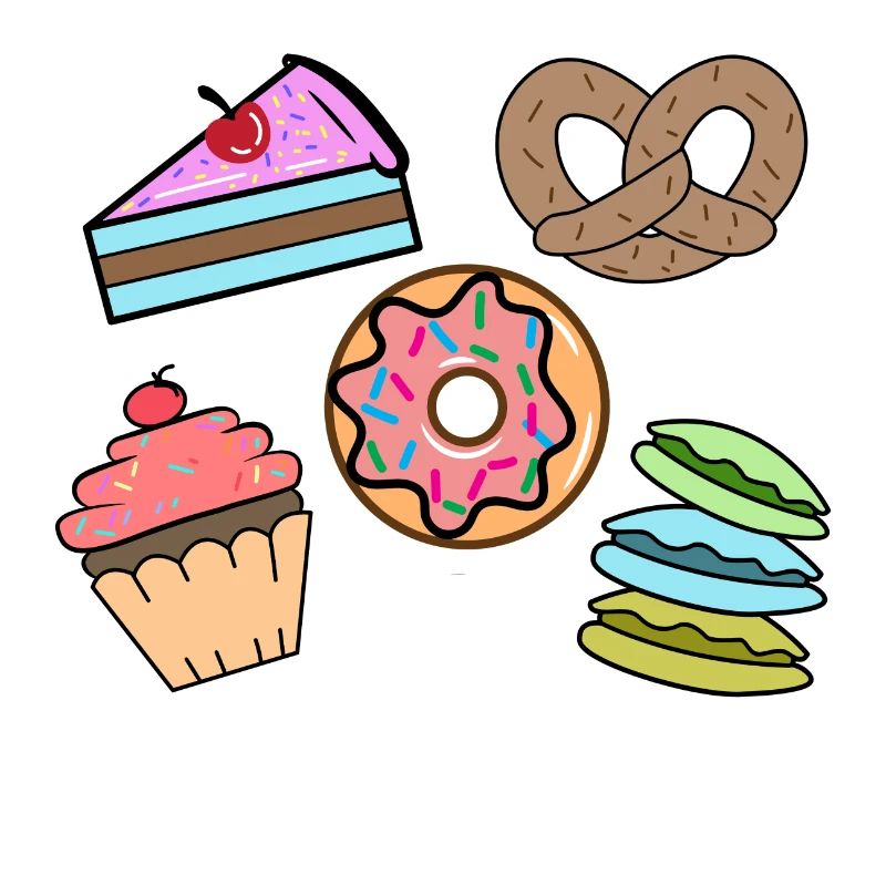 Bonbons Snack Cupcake Donut Cake Cuisson