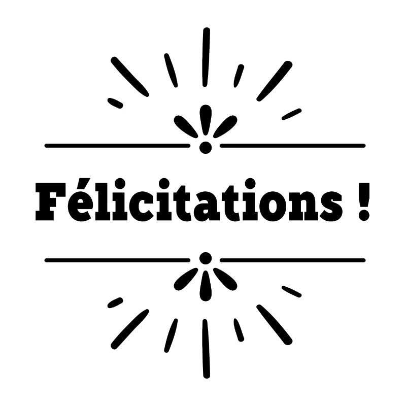 félicitations