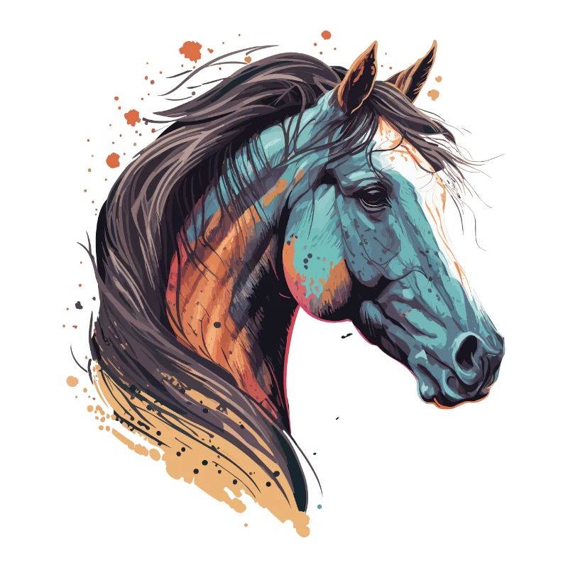 Illustration de cheval