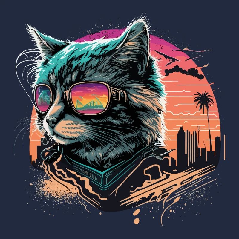 Synthwave Style Kat